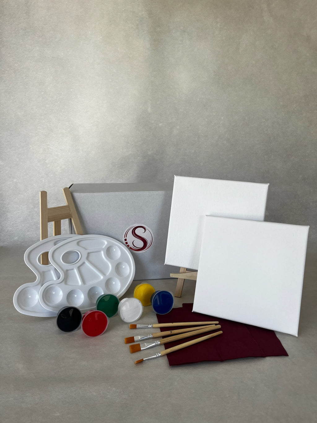 schilderset canvas van studio sorelle in box