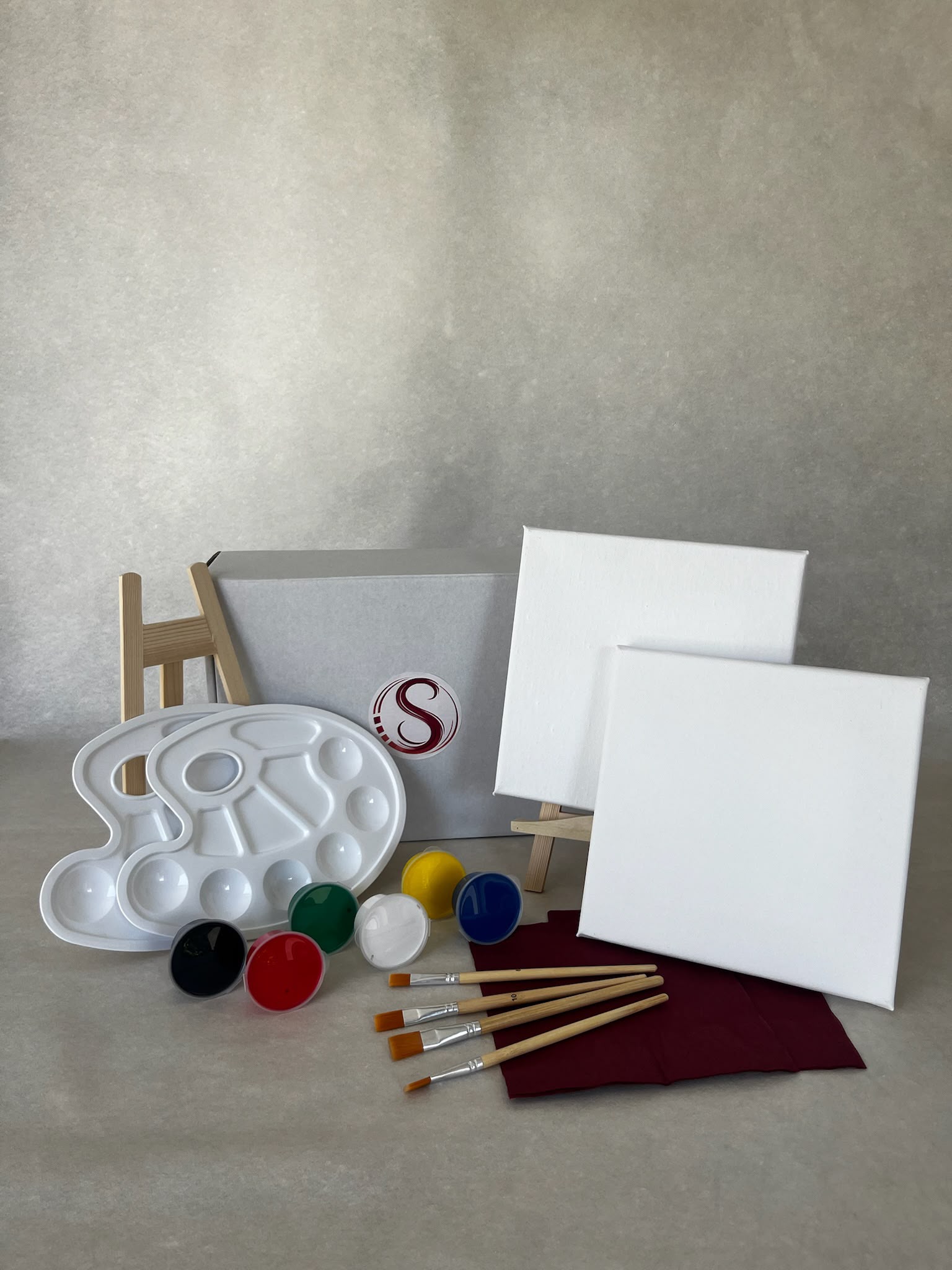 schilderset canvas van studio sorelle in box